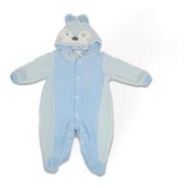 Macacão Infantil Fantasia Parmalat Bebê Urso Raposa