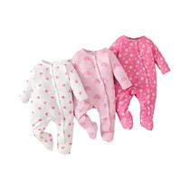 Macacão Infantil Feminino Leve Com Estampa Geométrica, Conjunto De Três Peças, Confortável Para Macacão Infantil Feminino Leve Com Estampa Geométrica, Conjunto De Três Peças, Confortável Para