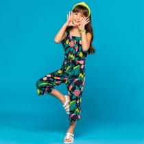 Macacão Infantil Feminino Nanai Meia Malha Macacão Infantil Feminino Nanai Meia Malha