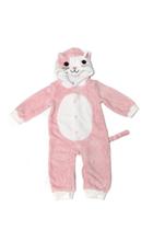 Macacão Infantil Gatinho Rosa