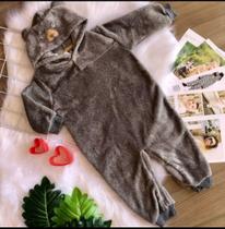 Macacão infantil inverno masculino e feminino -animais Macacão infantil inverno masculino e feminino -animais