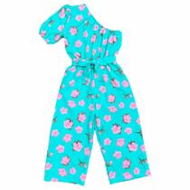 Macacão Infantil Longo Blogueirinha Menina Estilosa Festas Macacão Infantil Longo Blogueirinha Menina Estilosa Festas