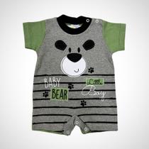 Macacão Infantil Manga Curta Lucca Tamanho P