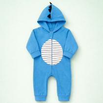 Macacão Infantil Menino em Soft Quentinho com Zíper Fácil Cor:azulTamanho:01 Macacão Infantil Menino em Soft Quentinho com Zíper Fácil Cor:azulTamanho:01