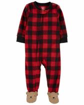 Macacao Infantil Menino Pezinho Urso Carters Macacao Infantil Menino Pezinho Urso Carters
