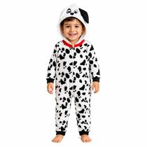 Macacão Infantil Menino Tiptop Dalmata Branco - 20120 Macacão Infantil Menino Tiptop Dalmata Branco - 20120
