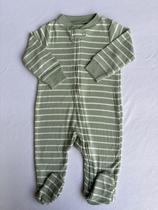 Macacão Infantil Menino Verde Listras Carters Macacão Infantil Menino Verde Listras Carters