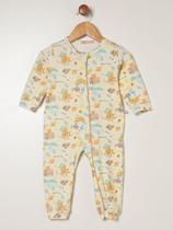 Macacão Infantil Para Bebê - AMARELO Macacão Infantil Para Bebê - AMARELO