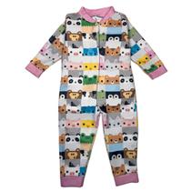 Macacão Infantil Pijama Frio Inverno Bebê Tam. 1 ao 4 Oferta Menina Soft Quentinho Estampado Luxo Colorido