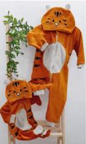 Macacao infantil Plush tigre