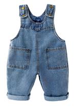Macacão infantil SEAUR Jeans Bib Pants Jeans 12-18M Macacão infantil SEAUR Jeans Bib Pants Jeans 12-18M