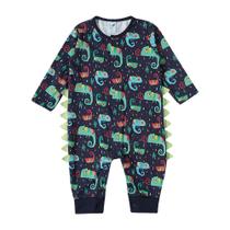 Macacão Infantil TipTop Estampado Marinho - 10109