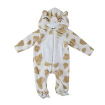 Macacão Infantil Tiptop Girafa Off White 1012076