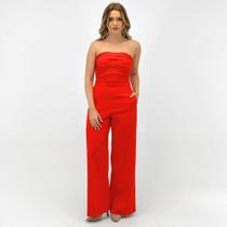 Macacão Innocence Sem Alça Pantalona Feminino Macacão Innocence Sem Alça Pantalona Feminino