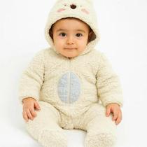 Macacão Inverno Bebê Pelo de Carneirinho Macacão Inverno Bebê Pelo de Carneirinho