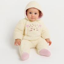 Macacão Inverno Bebê Pelo de Carneirinho Macacão Inverno Bebê Pelo de Carneirinho
