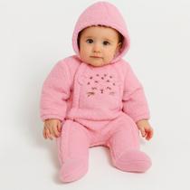 Macacão Inverno Bebê Pelo de Carneirinho
