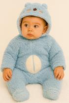 Macacão Inverno Bebê Pelo de Carneirinho Macacão Inverno Bebê Pelo de Carneirinho