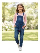 Macacão Jeans Jogger Menina 14 Anos Macacão Jeans Jogger Menina 14 Anos