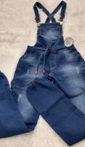 Macacão Jeans JOGGER MENINA 14 ANOS Macacão Jeans JOGGER MENINA 14 ANOS