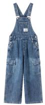Macacão jeans KIDSCOOL SPACE SPACE para meninas rosa/azul de 12 a 13 anos Macacão jeans KIDSCOOL SPACE SPACE para meninas rosa/azul de 12 a 13 anos