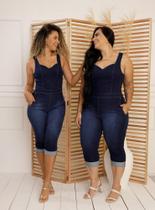 Macacão jeans Macacao Macacão jeans Macacao