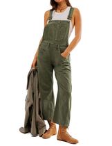 Macacão jeans Wazel Vorrlon para mulheres com pernas largas