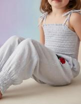 Macacão Jogger Menina Com Lastex Annalê 8 Anos Macacão Jogger Menina Com Lastex Annalê 8 Anos