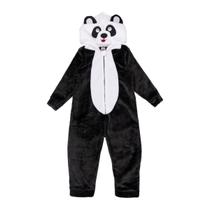 Macacão Juvenil Fantasia Dino Unicórnio Panda Urso Com Capuz Macacão Juvenil Fantasia Dino Unicórnio Panda Urso Com Capuz
