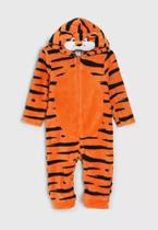 Macacao juvenil laranja tip top tigre Macacao juvenil laranja tip top tigre