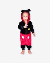 Macacão Kigurumi Baby Mickey Mouse 1 Ano Disney Macacão Kigurumi Baby Mickey Mouse 1 Ano Disney