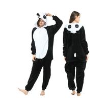 Macacão Kigurumi Com Capuz Para Adultos plus Size, Pijamas Com Zíper De Animais Como Leão, Panda,