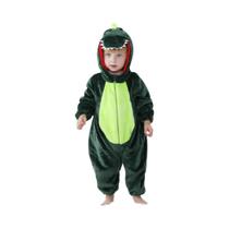 Macacão Kigurumi De Dinossauro Unissex Para Bebês, Pijamas De Cartoon Fofo, Macacões De Natal Para