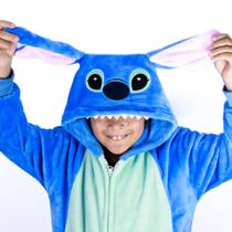Macacão Kigurumi infantil Disney Stitch TAM 3-4 ANOS - Zona Criativa