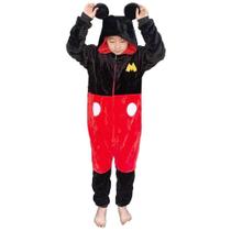 Macacão Kigurumi Tam G Mickey Mouse ZC 10071354 - Zona Criativa Macacão Kigurumi Tam G Mickey Mouse ZC 10071354 - Zona Criativa