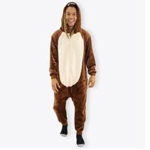 Macacão Kigurumi Taz Mania Tam P 10071635 Macacão Kigurumi Taz Mania Tam P 10071635