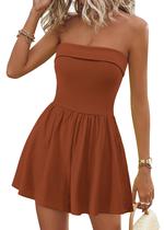 Macacão KIRUNDO Summer para mulheres casual Caramel GG