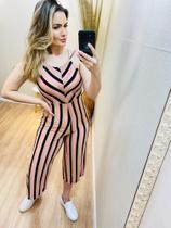 Macacão Listrado Macacão Listrado