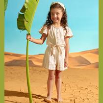 Macacão Listras Vermelho - Nini Bambini