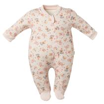 Macacão Longo Bebê com Zíper Menino Estampado Aurora - Hug Macacão Longo Bebê com Zíper Menino Estampado Aurora - Hug