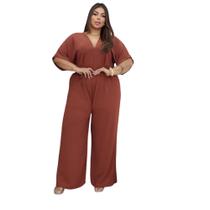 Macacão Longo C Manga 3 4 Plus Size 2 Geração G1 G2 G3 G4 Macacão Longo C Manga 3 4 Plus Size 2 Geração G1 G2 G3 G4