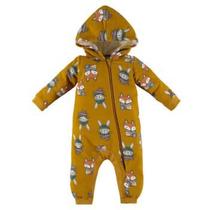 Macacão Longo com Capuz em Moletom para Bebê - Up Baby