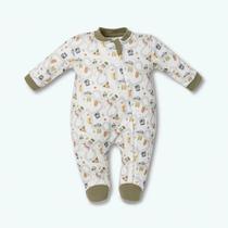 Macacão Longo Com Zíper Hug Pequena Cidade Verde Macacão Longo Com Zíper Hug Pequena Cidade Verde