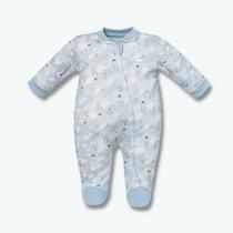 Macacão Longo Com Zíper Hug Sonhe Alto Azul Macacão Longo Com Zíper Hug Sonhe Alto Azul