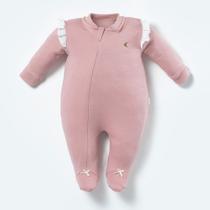 Macacao Longo Com Ziper Lovely Day - Hug Macacao Longo Com Ziper Lovely Day - Hug