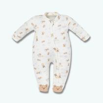 Macacao Longo Com Ziper Noite Estrelada - Hug Macacao Longo Com Ziper Noite Estrelada - Hug