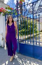 Macacão Longo de Malha com Bolsos Macacão Longo de Malha com Bolsos