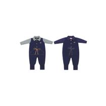 Macacão longo de malha estilo Jeans super confortável Macacão longo de malha estilo Jeans super confortável
