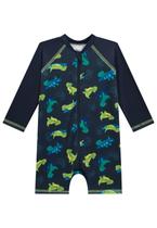 Macacão Longo Estampado Dino Infantil Lucboo