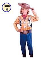 Macacão Longo Fantasia Woody Toy Story Disney Pixar Tam M Macacão Longo Fantasia Woody Toy Story Disney Pixar Tam M